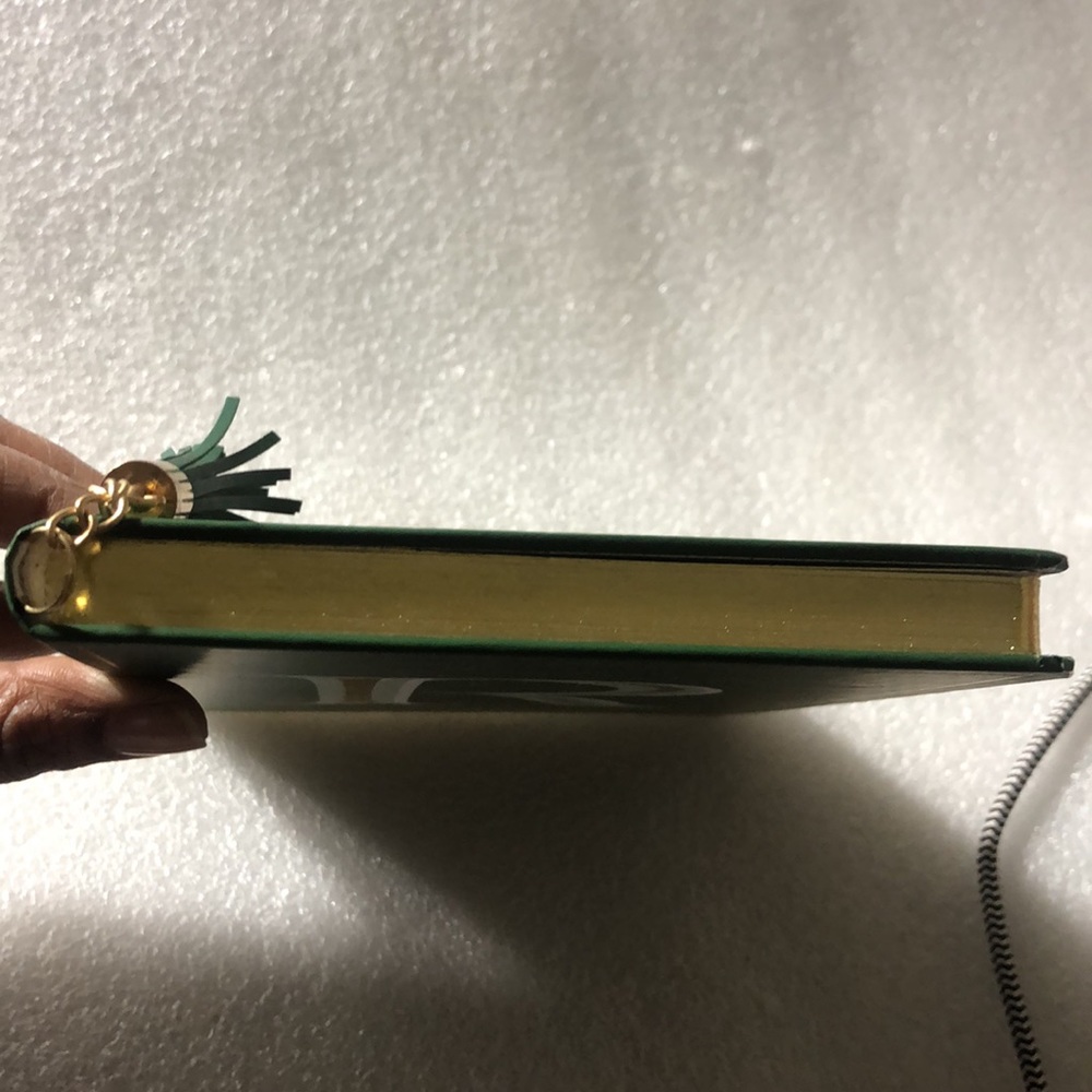 Alphabet “R” note book with golden details - Picture 17 of 17